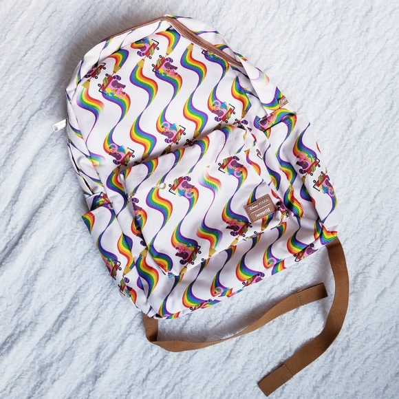 Loungefly Pixar Inside Out Joy and Bing B-ong Nylon Backpack - Picture 2 of 10